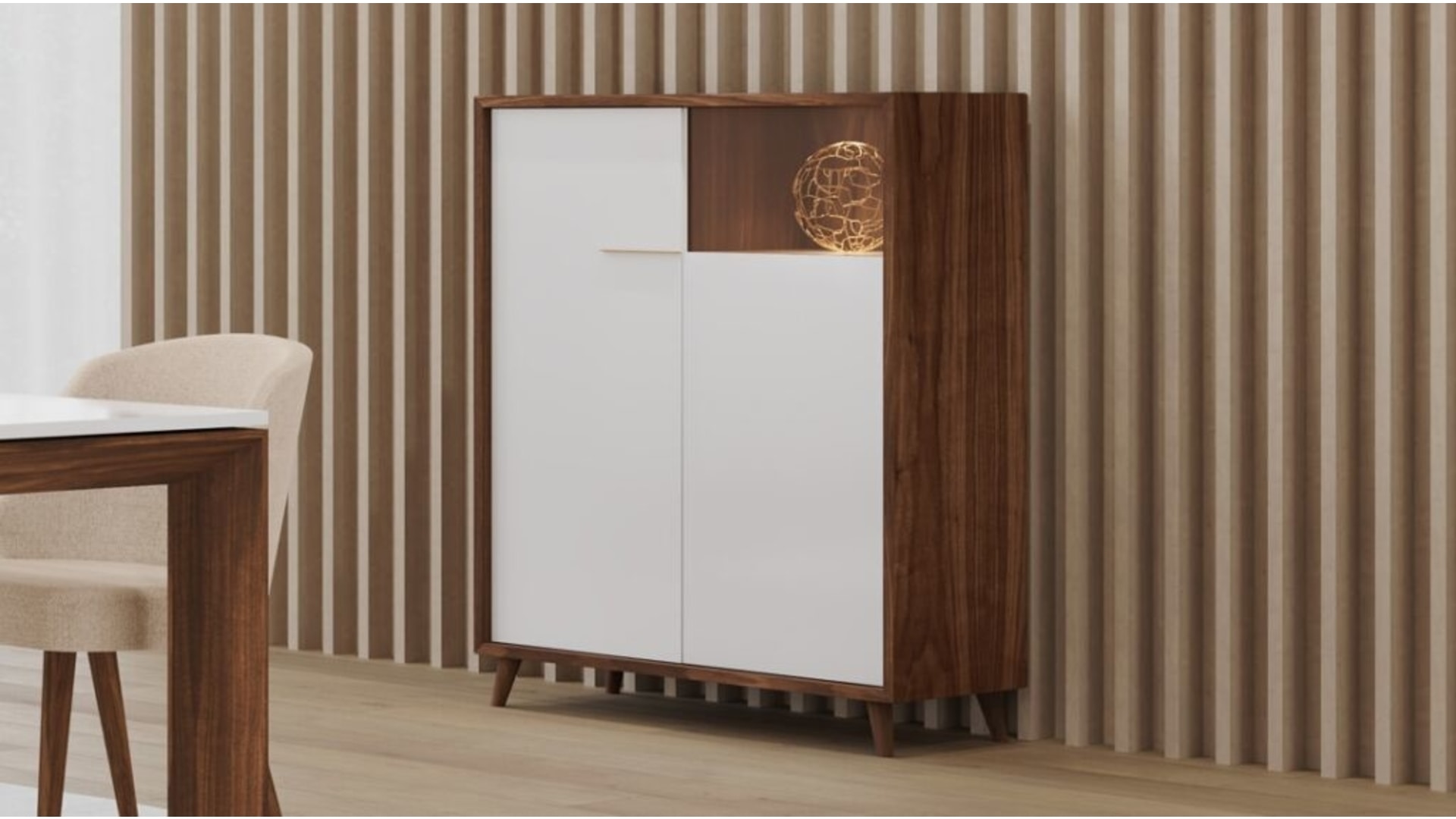 CJ Decor vitrine,CJ Decor entrada,CJ Decor corredor